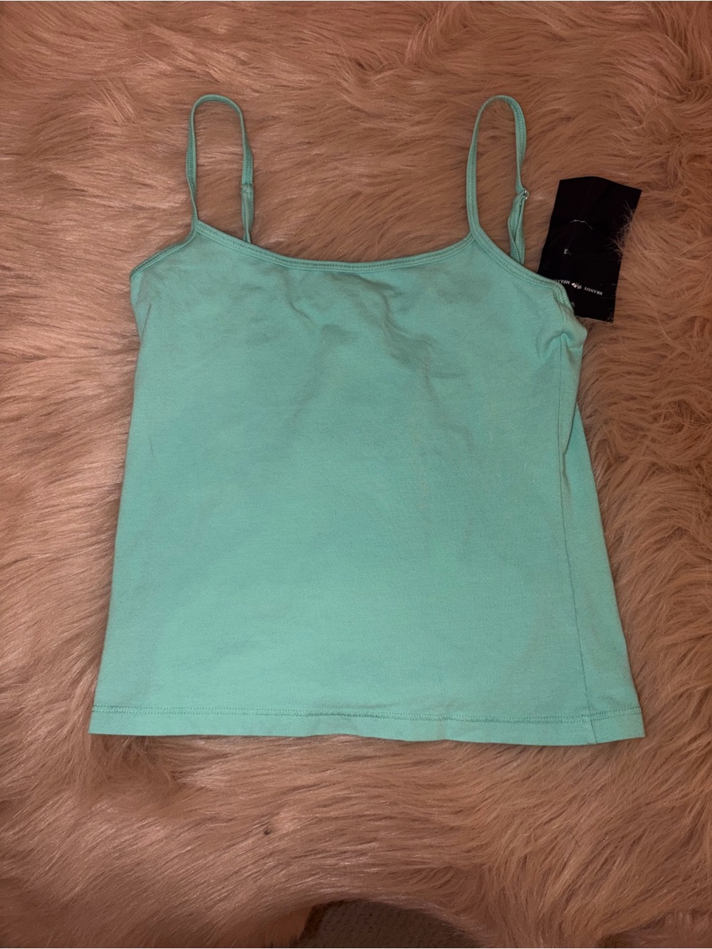 Brandy Melville Mint Green Spaghetti Strap Tank